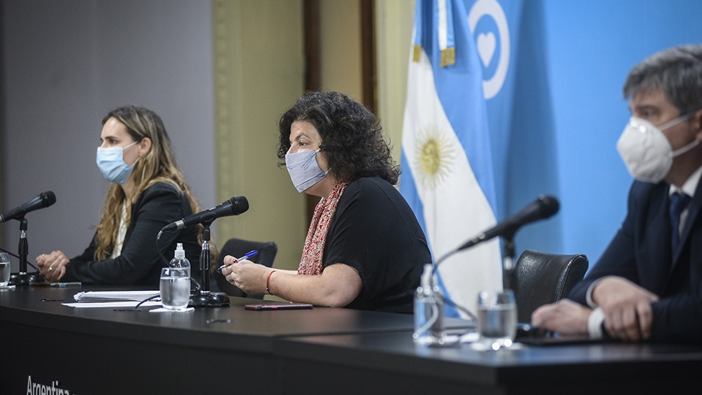 Vizzotti defendió la suspensión de clases presenciales: «Argentina está en el peor momento»